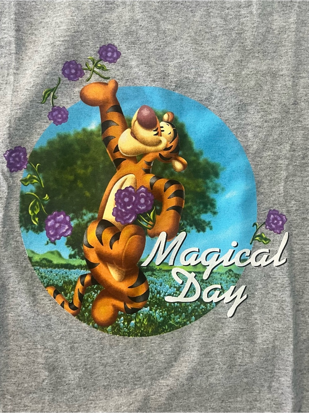 Vintage New With Tag Disney Tigger T Shirt Large New Old Stock Made In USA Pooh - Picture 2 of 7